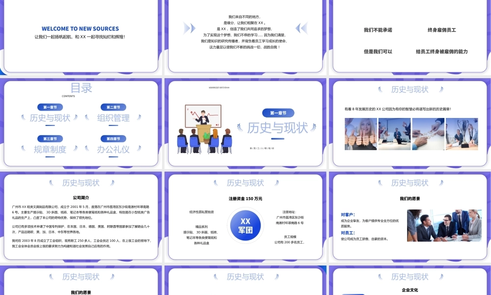 新员工入职专题培训PPT课件（带内容）.pptx