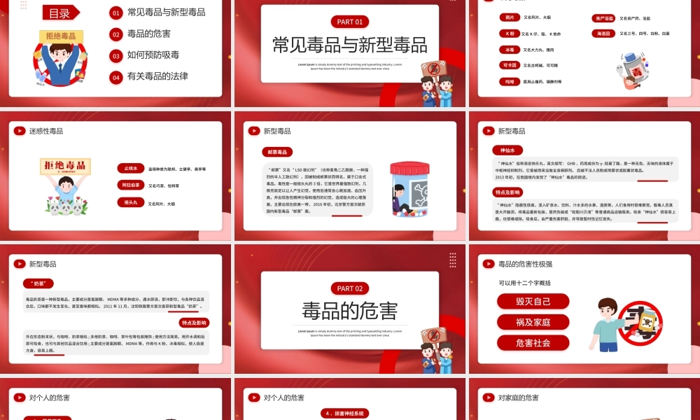 小学生禁毒主题班会.pptx