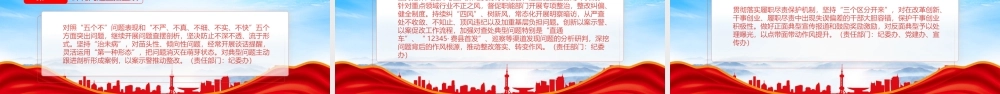 2023关于开展“干部作风提升年”活动的实施方案PPT强作风比担当抓落实创一流PPT课件（带内容）.pptx