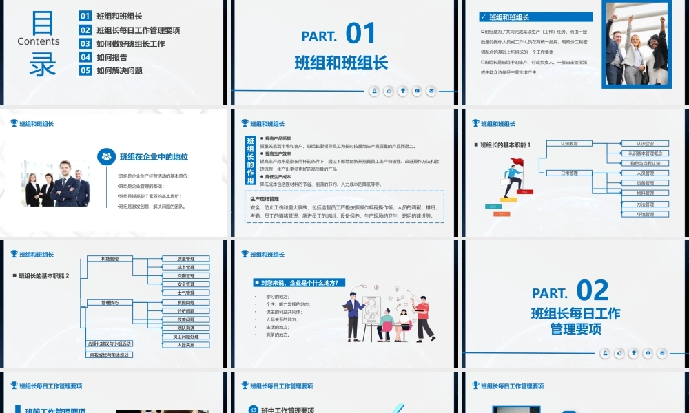 企业管理培训班组长管理能力培训PPT课件（带内容）.pptx