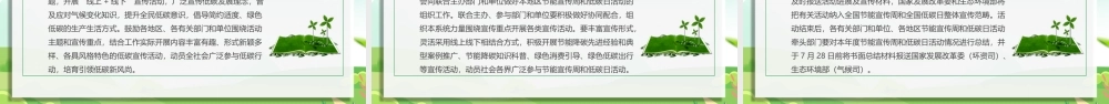 2023全国节能宣传周PPT积极应对气候变化推动绿色低碳发展PPT课件（带内容）.pptx