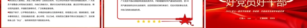 做一名好党员好干部PPT模板.pptx