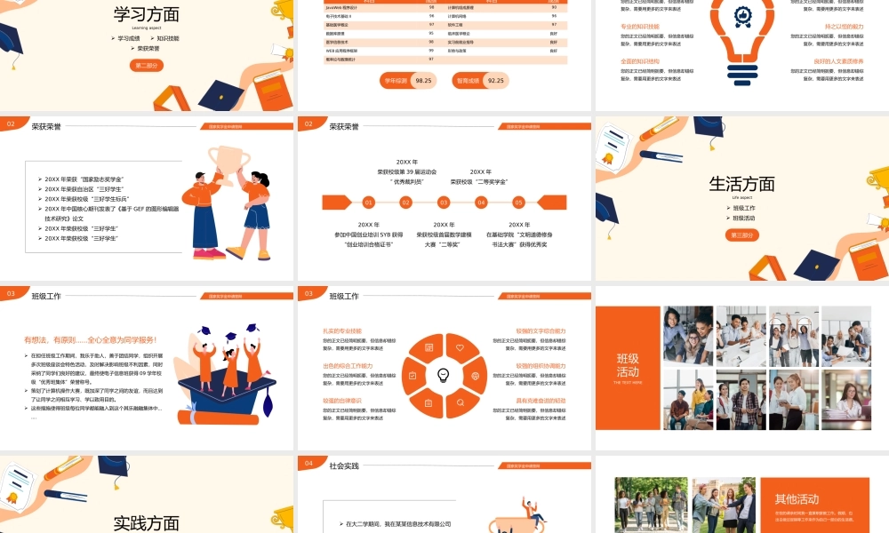 大学高校国家奖学金答辩申请PPT.pptx