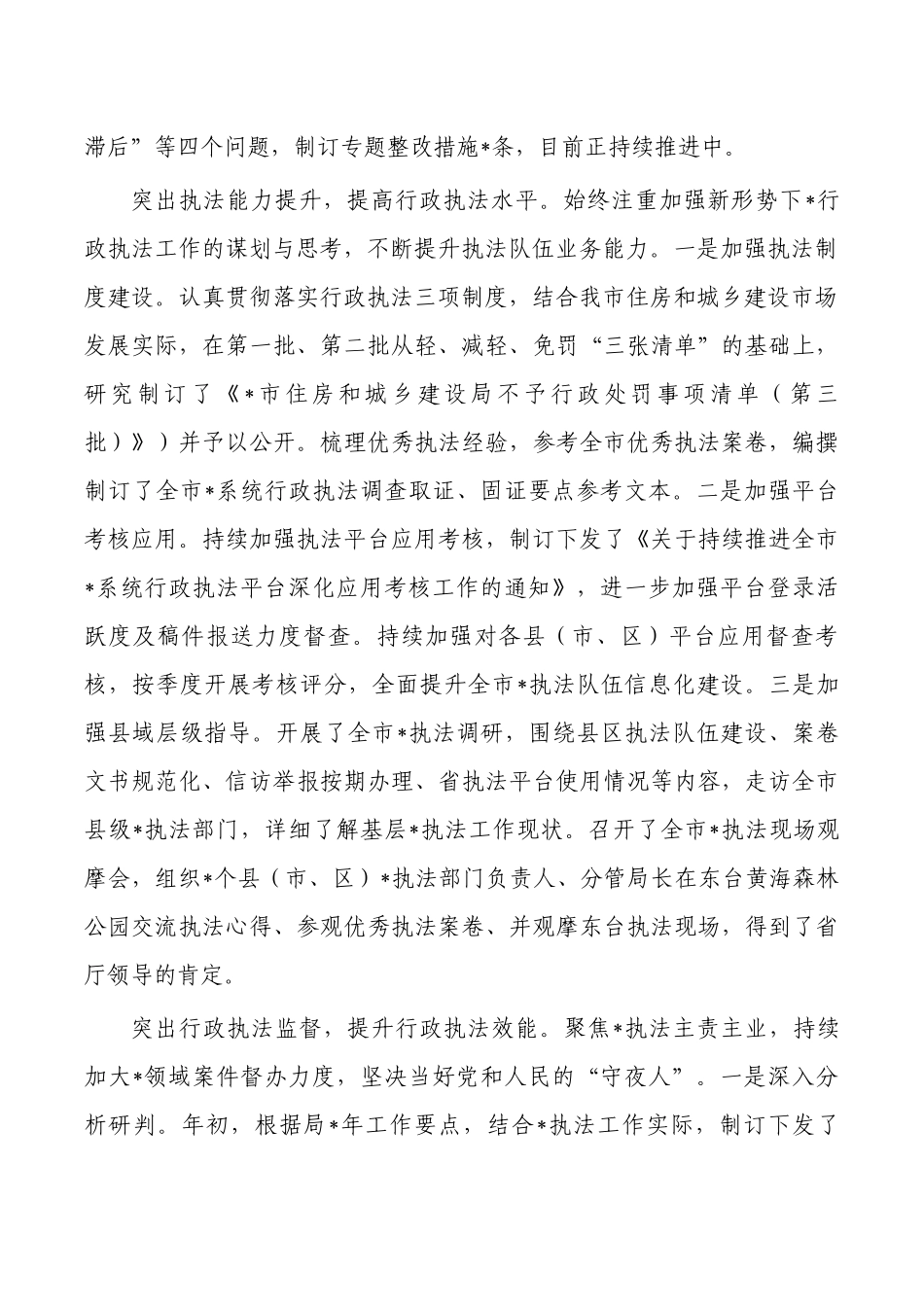 行政执法支队上半年总结.docx_第2页