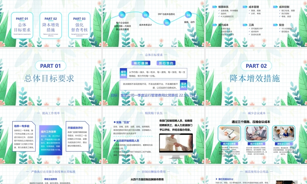 XX企业降本增效专题培训PPT降本增效措施PPT课件（带内容）.pptx