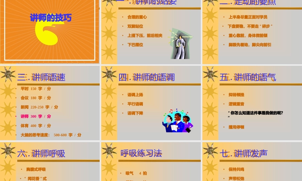 讲师公众演说技巧培训.pptx