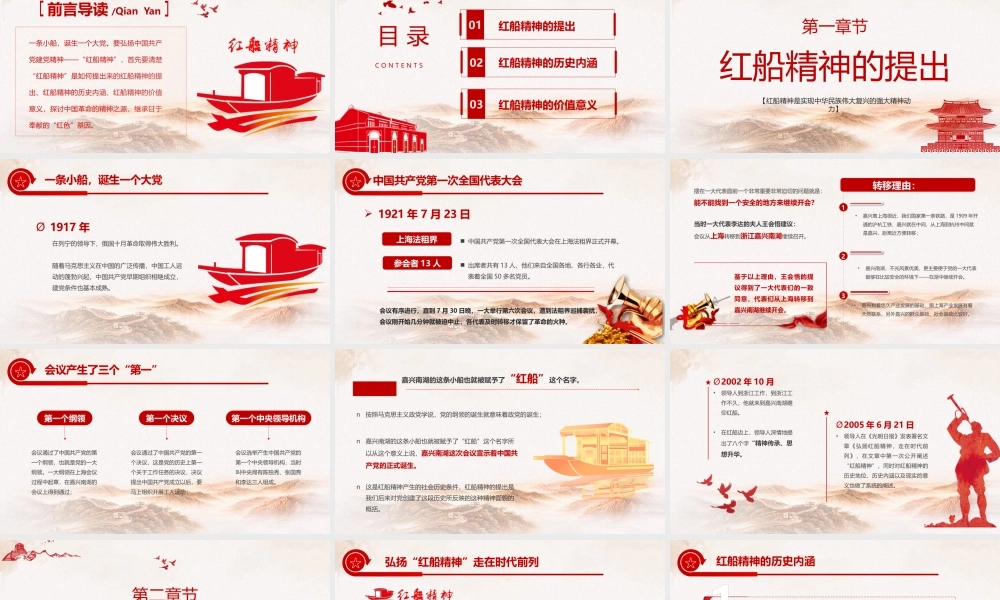 红色党政风赓续红船精神.pptx