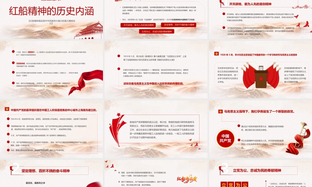 红色党政风赓续红船精神.pptx