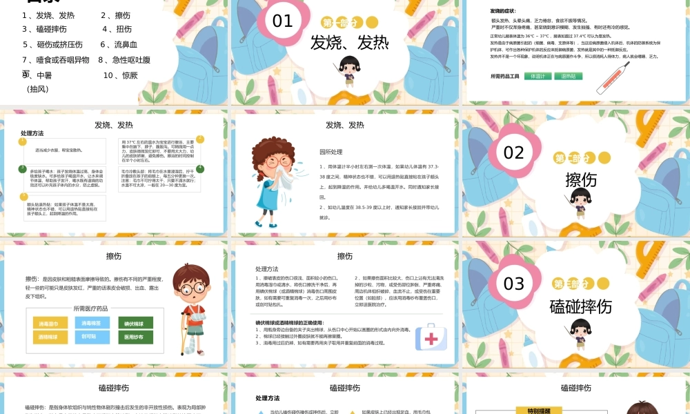 幼儿园急救知识培训.pptx
