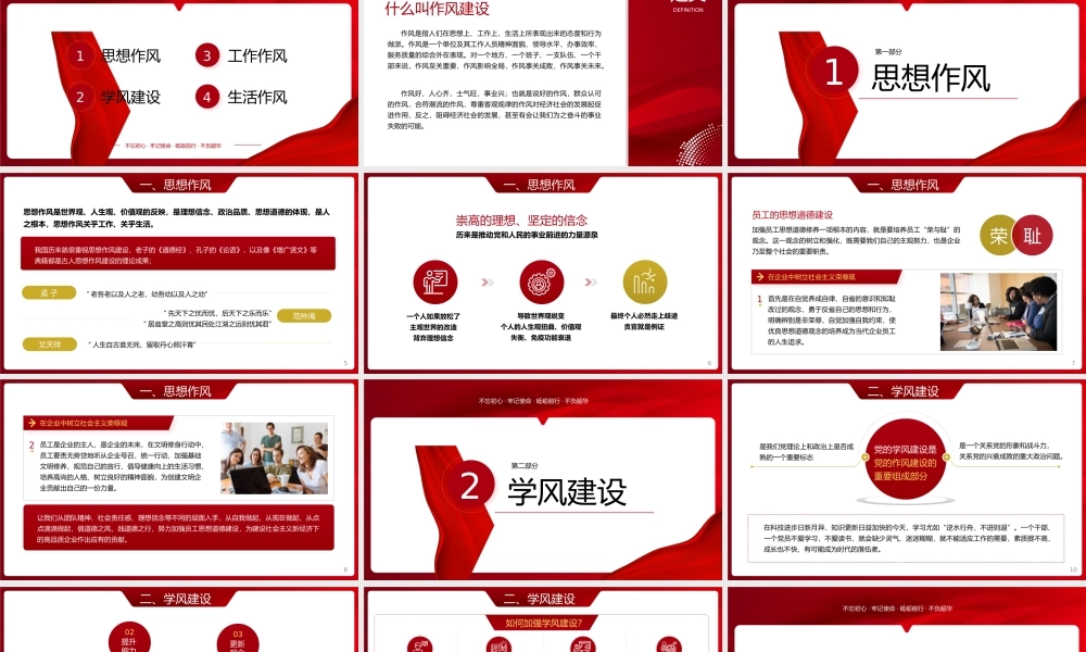 党课教育作风建设培训.pptx