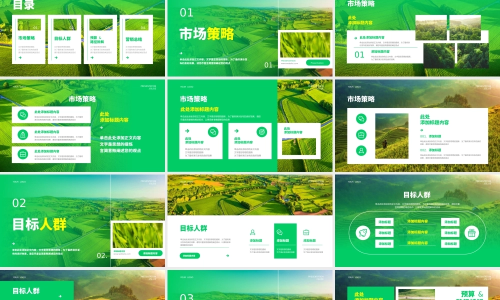 绿色农产品营销计划.pptx