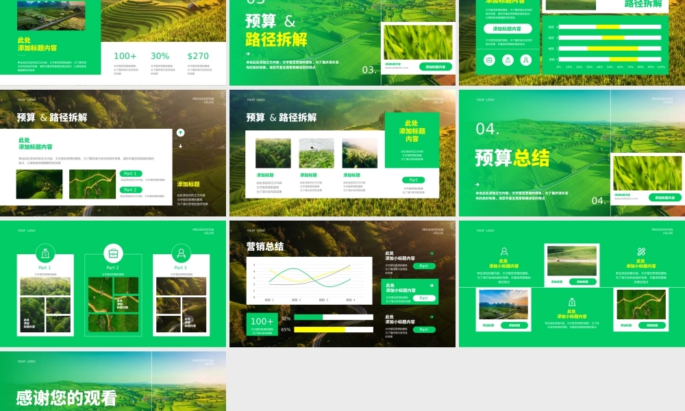 绿色农产品营销计划.pptx