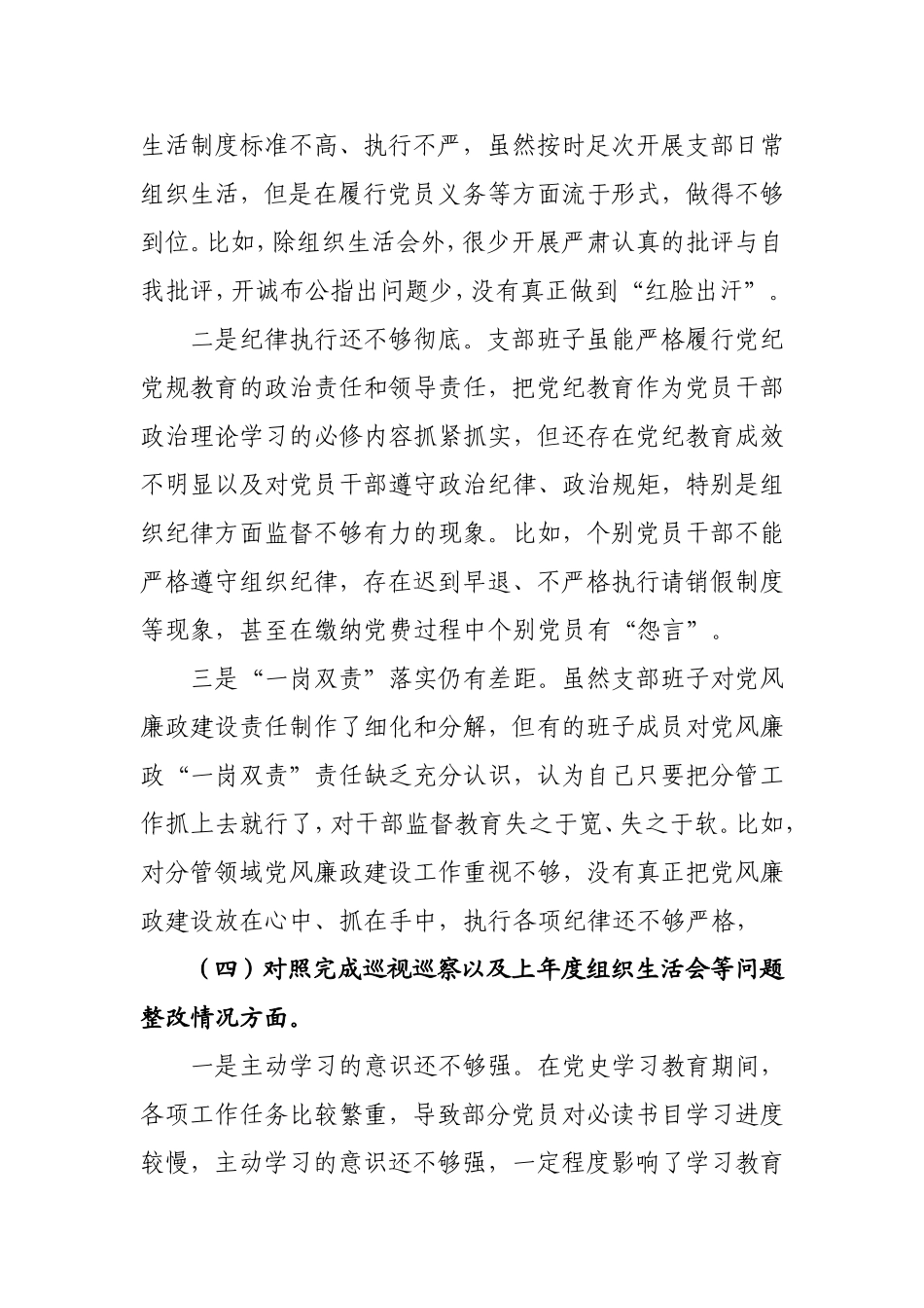 支部班子对照检查材料.doc_第3页