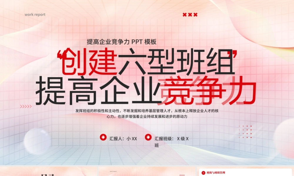 创建六型班组提高企业竞争力.pptx