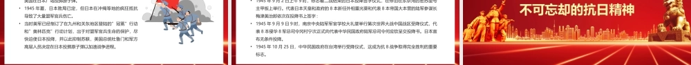 红色党政风日本无条件投降.pptx