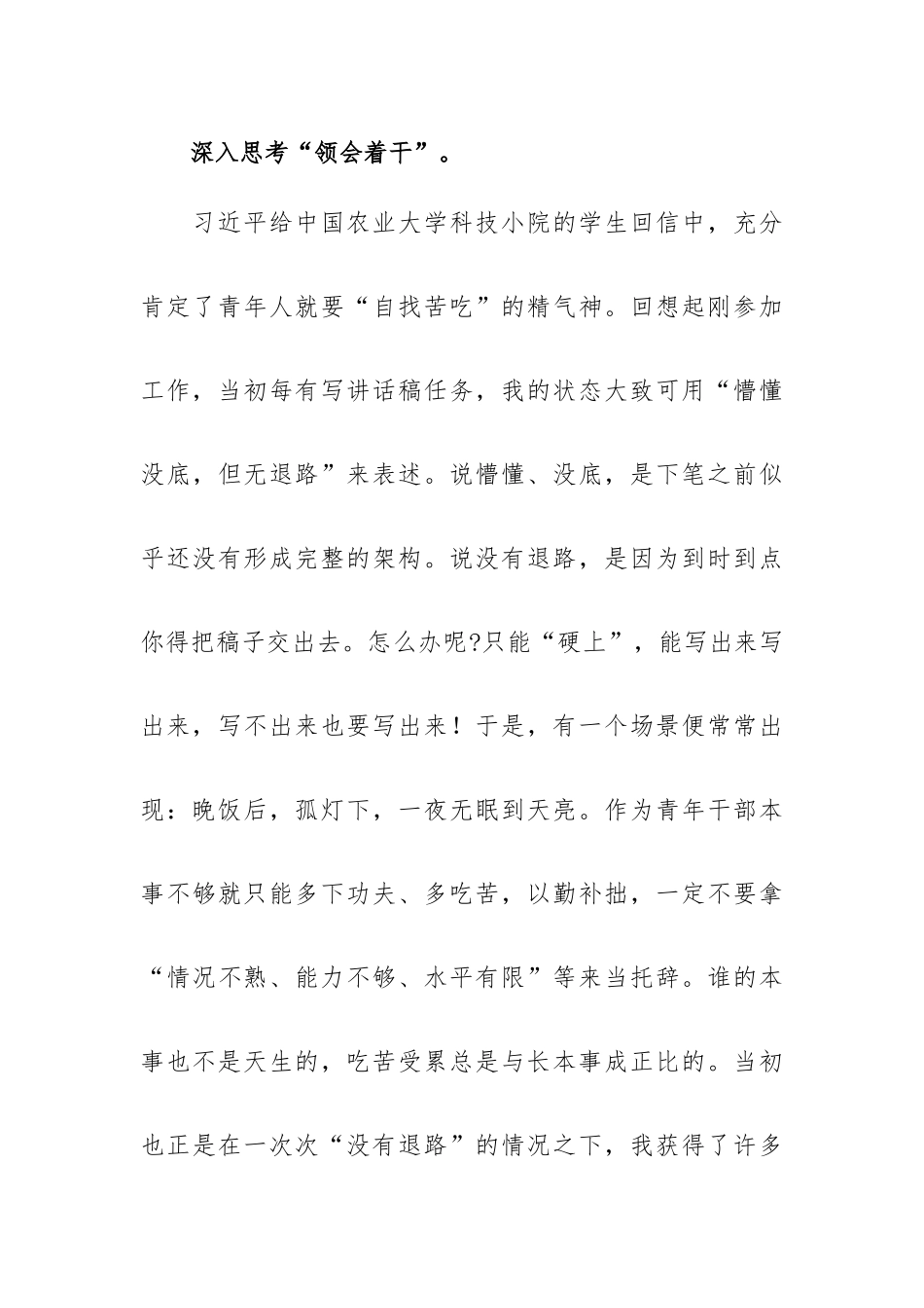 青年纪检监察干部交流发言：实干是青春最响亮的声音.docx_第3页