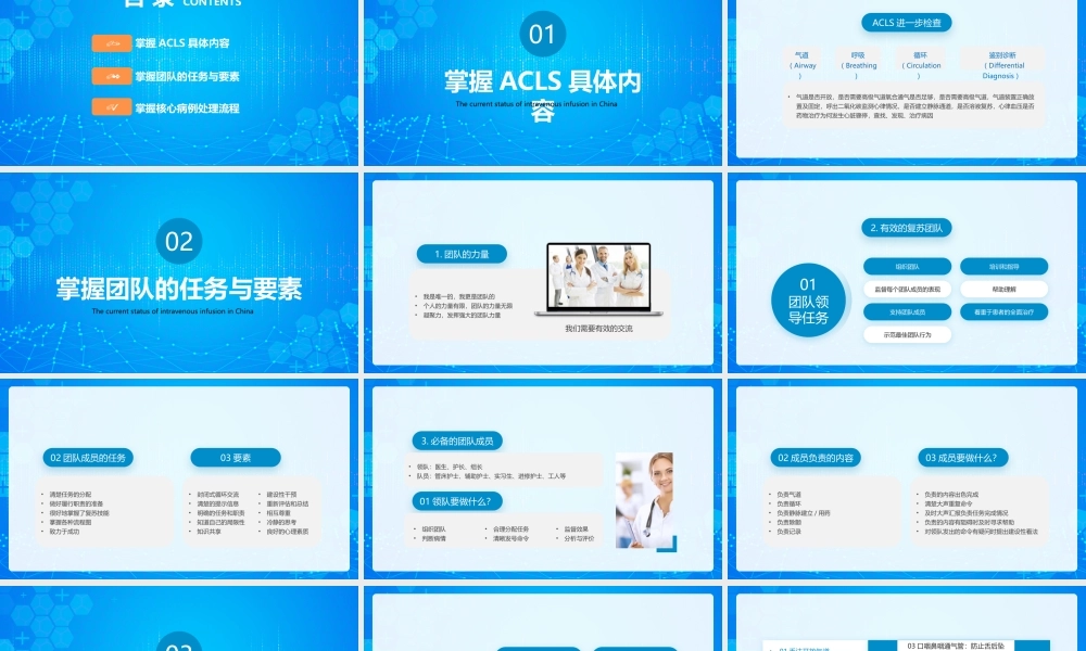ACLS高级生命支持PPTACLS具体内容学习PPT课件（带内容）.pptx