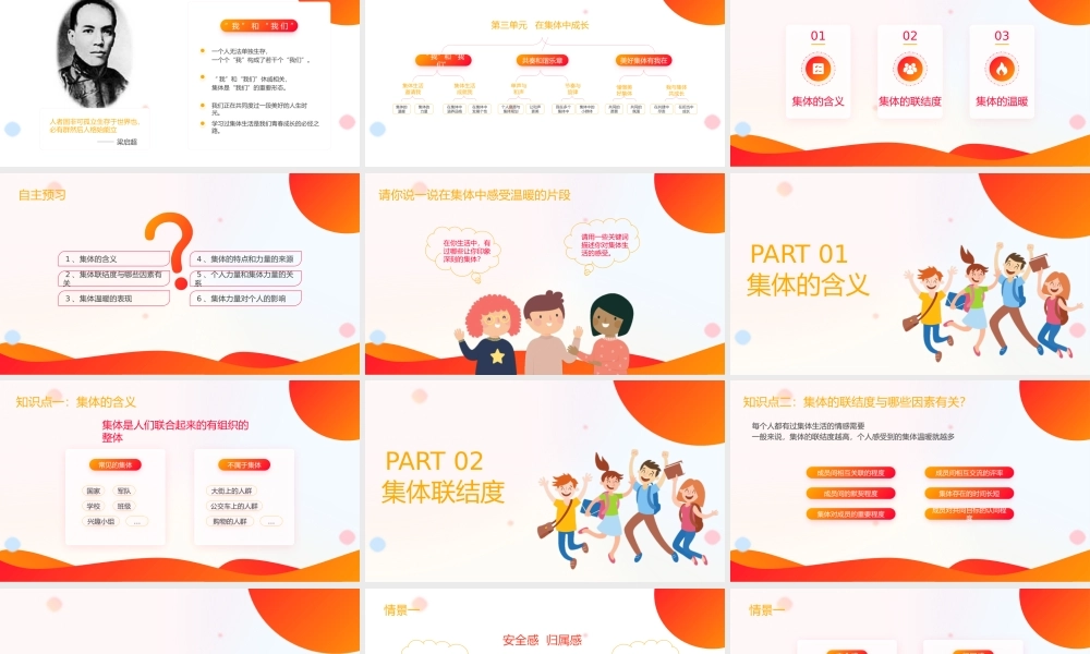 七年级下册道德与法治《集体生活邀请我》PPT课件（带内容）.pptx
