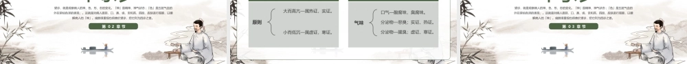 中医四诊望闻问切学习PPT中医文化博大精深PPT课件（带内容）.pptx