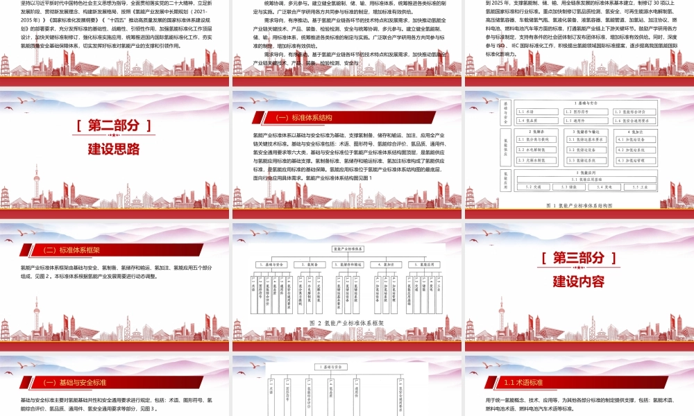 学习《氢能产业标准体系建设指南（2023版）》重点要点内容PPT课件（带内容）.pptx