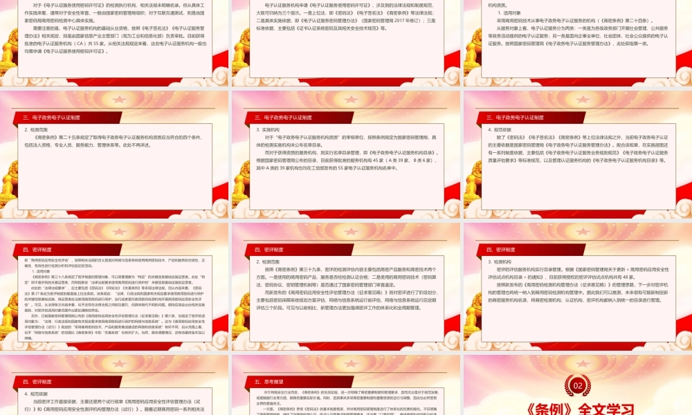 2023《商用密码管理条例》重点要点内容学习PPT课件（带内容）.pptx