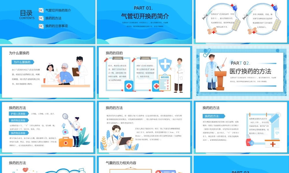 气管切开换药流程培训PPT换药的注意事项PPT课件（带内容）.pptx