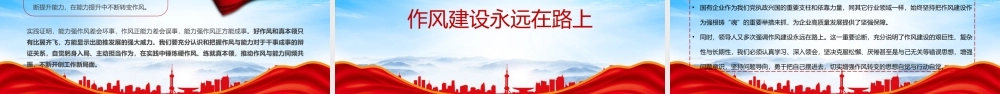 锻炼过硬能力塑造优良作风PPT作风与能力是干事成事双保险PPT课件（带内容）.pptx