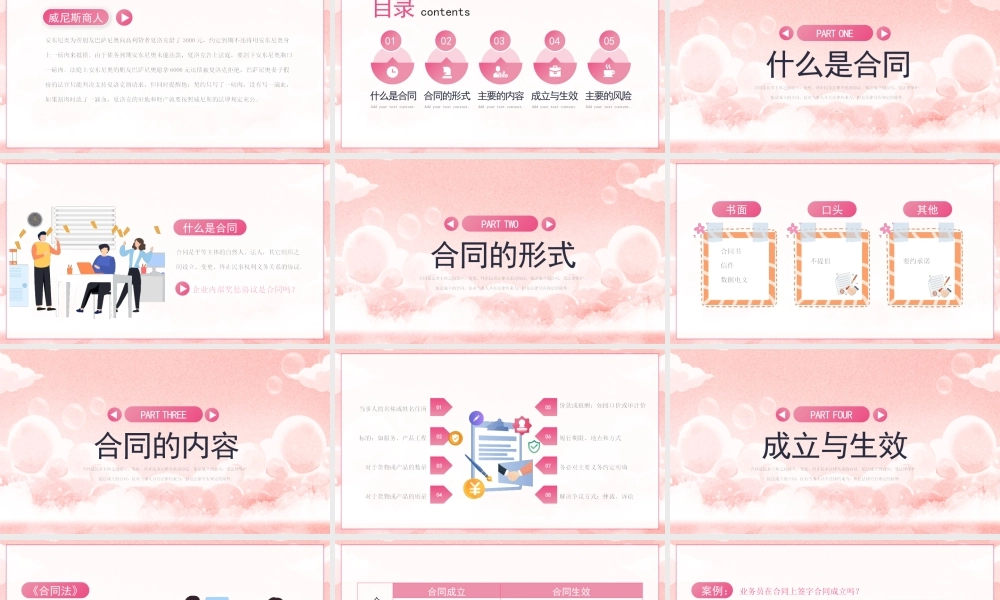 公司合同管理培训PPT合同管理的基础知识PPT课件（带内容）.pptx