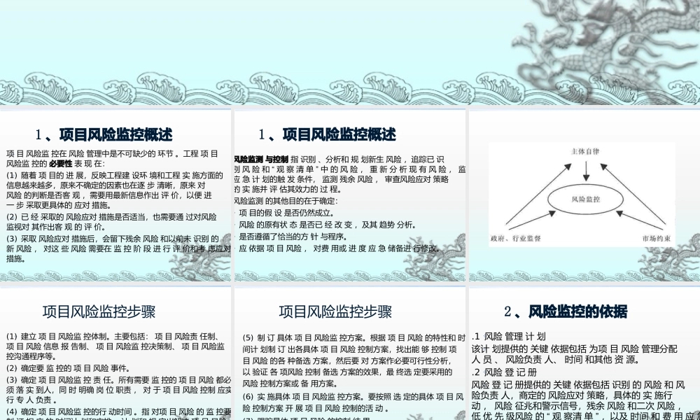 项目风险监控概论.pptx