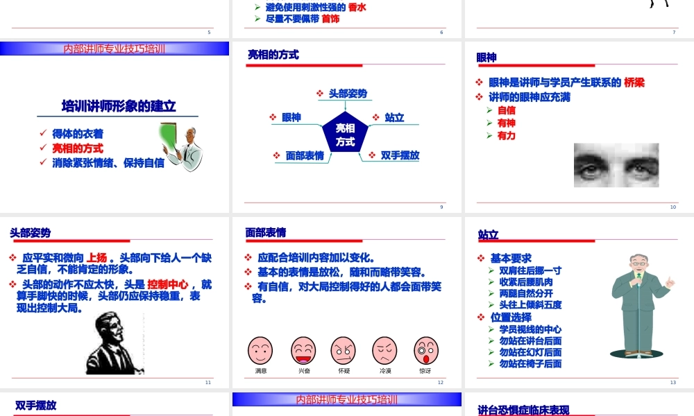 内部讲师技巧--专业授课技巧.pptx