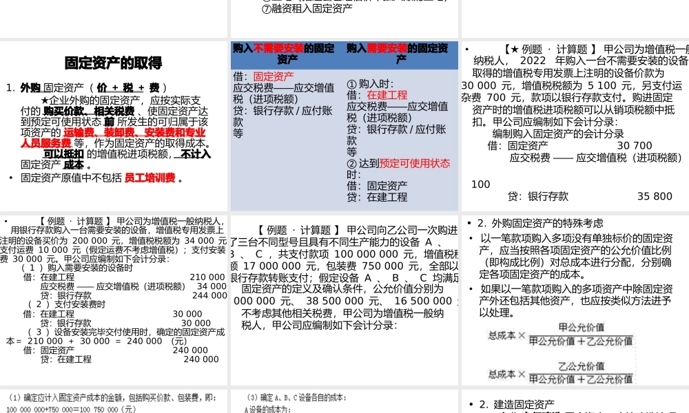 固定资产处置与计量.pptx