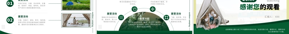 户外露营主题班会PPT自驾游露营PPT课件（带内容）.pptx