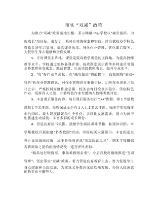 落实“双减”政策.docx
