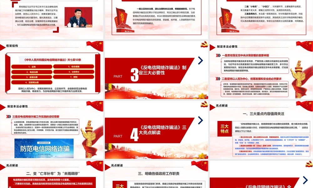 专题学习2022《反电信网络诈骗法》全文内容解读.ppt