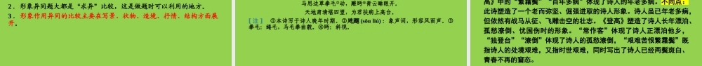 2023年高考语文复习专题古代诗歌比较鉴赏题.pptx