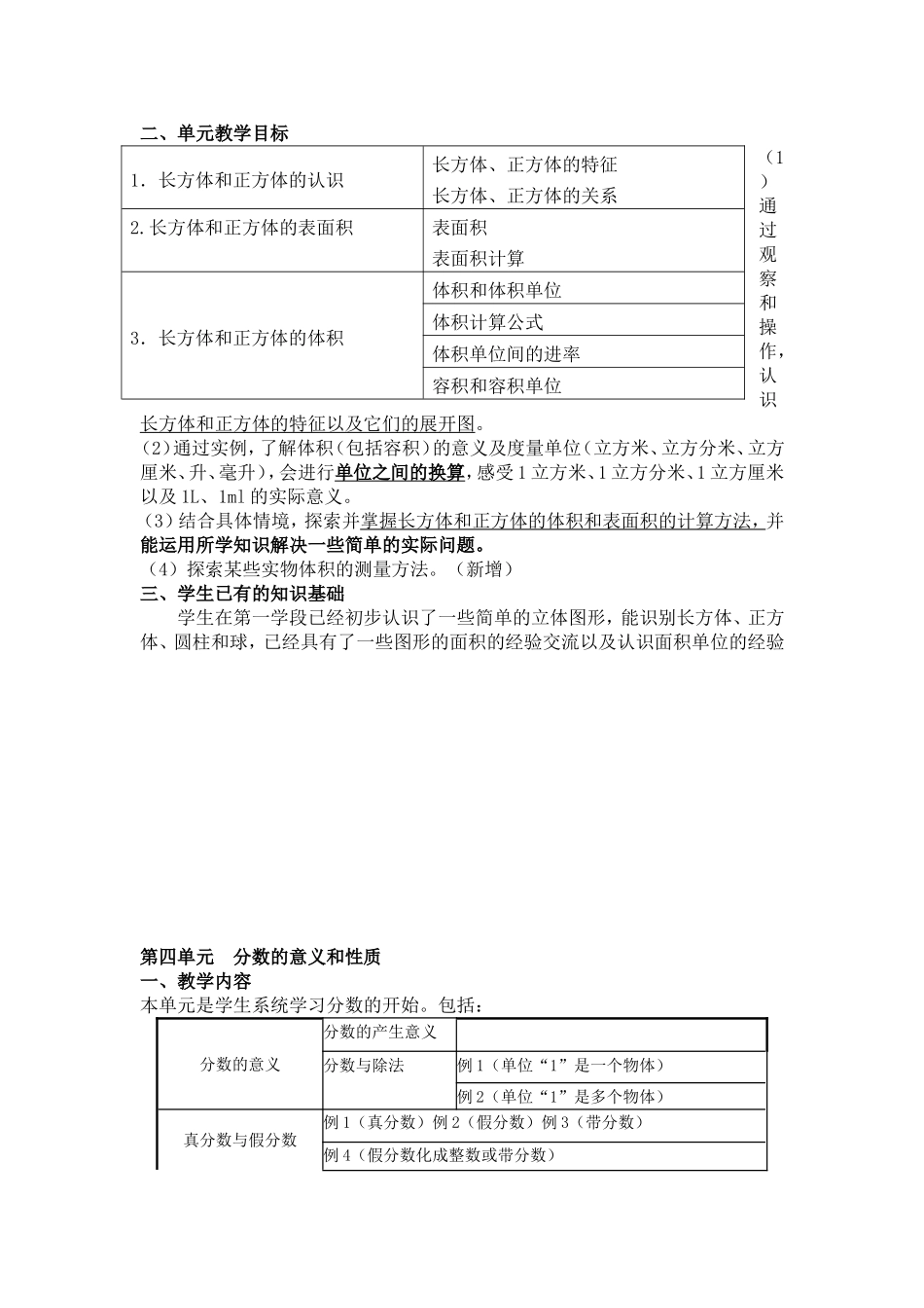 五年级下数学单元备课.doc_第3页