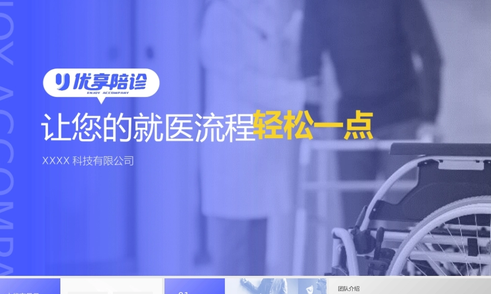 医疗app产品竞标介绍PPT让您的就医流程轻松一点PPT课件（带内容）.pptx