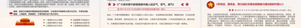红色党政风论党的青年工作动态PPT.pptx