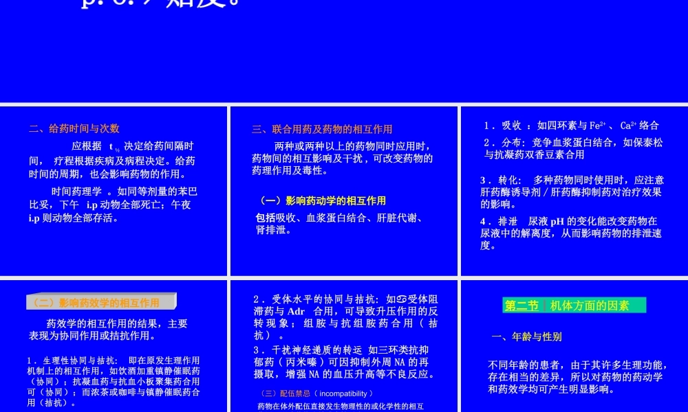 影响药物作用因素及合理用药原则医学教学课件.pptx