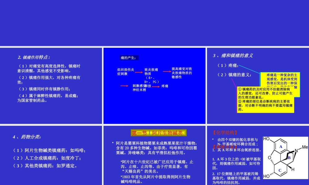 镇痛药医学教学课件.pptx