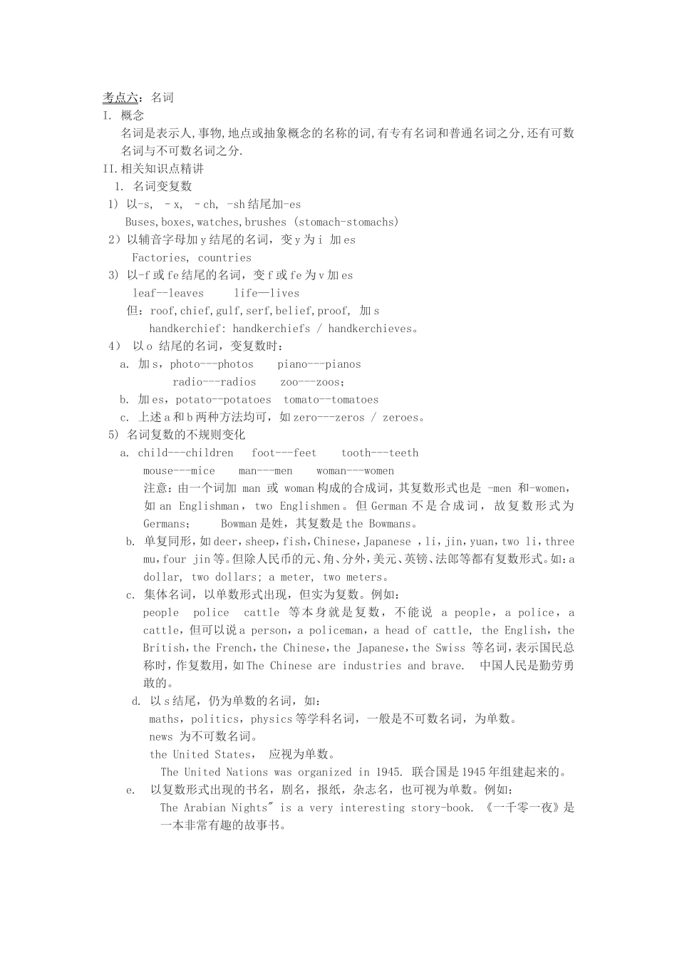 收藏英语高考总复习常考知识点总结大全.doc_第3页