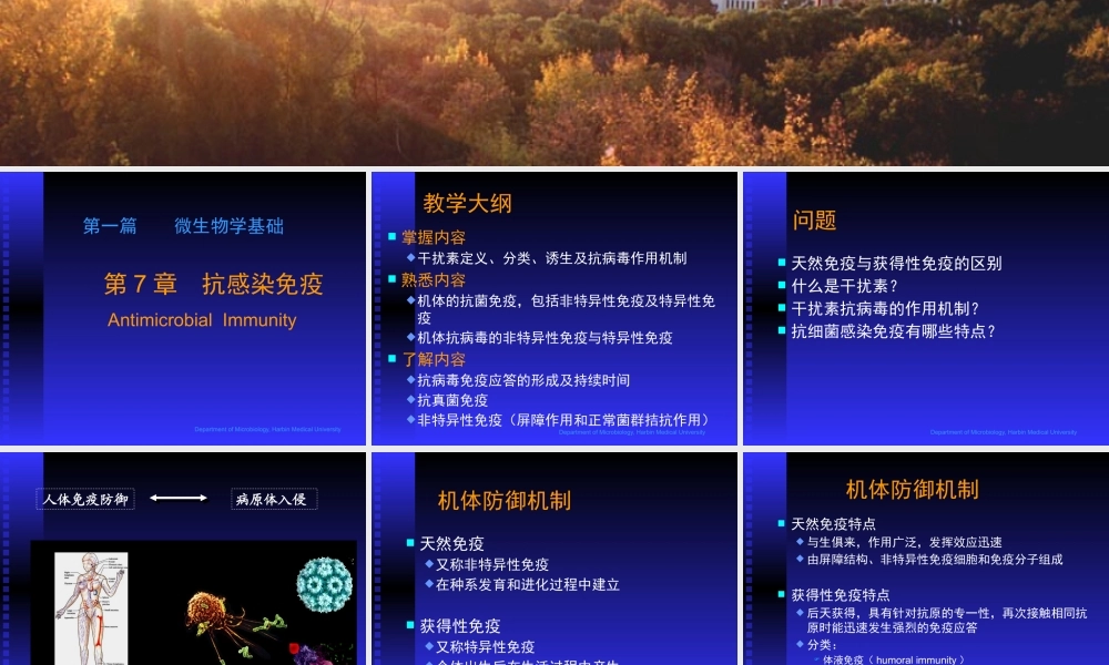 微生物学基础抗感染免疫医学教学课件.pptx