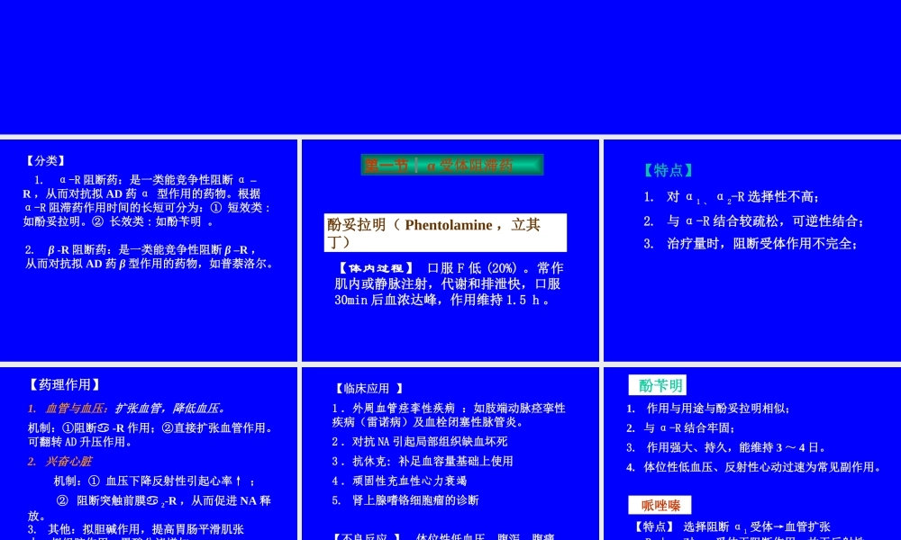 抗肾上腺素药医学教学课件.pptx