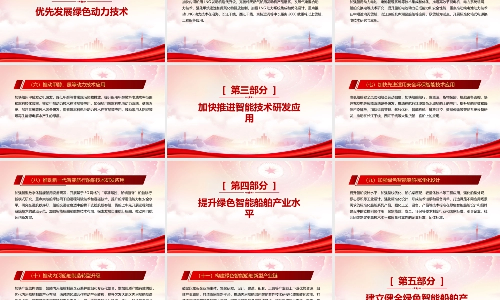 2022《关于加快内河船舶绿色智能发展的实施意见》重点内容学习PPT课件（带内容）.pptx