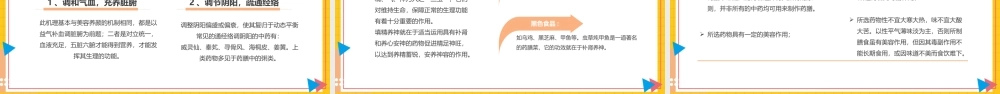 食疗美容与营养搭配专题培训PPT课件（带内容）.pptx