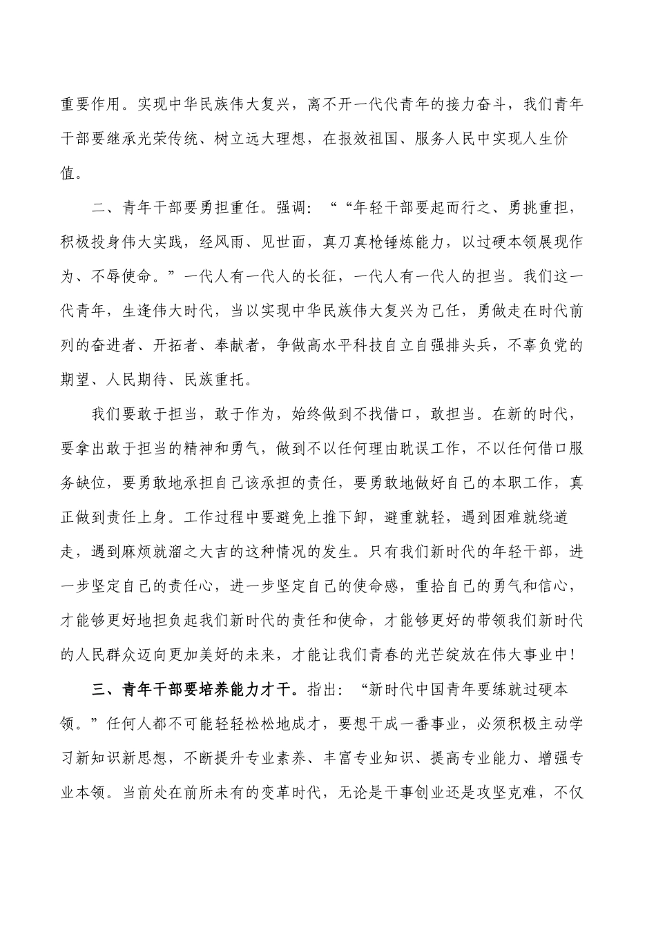 青年干部喜迎盛会演讲稿.docx_第2页