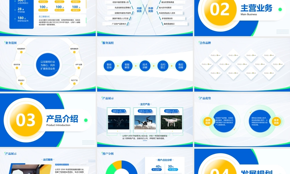 互联网科技公司介绍PPT互联网科技公司企业文化宣传PPT课件（带内容）.pptx