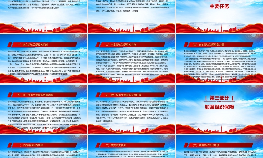 2022《关于开展特殊困难老年人探访关爱服务的指导意见》重点内容学习PPT课件（带内容）.pptx