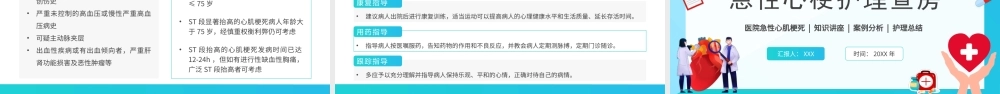 急性心梗护理查房知识讲座案例分析护理总结PPT课件（带内容）.pptx
