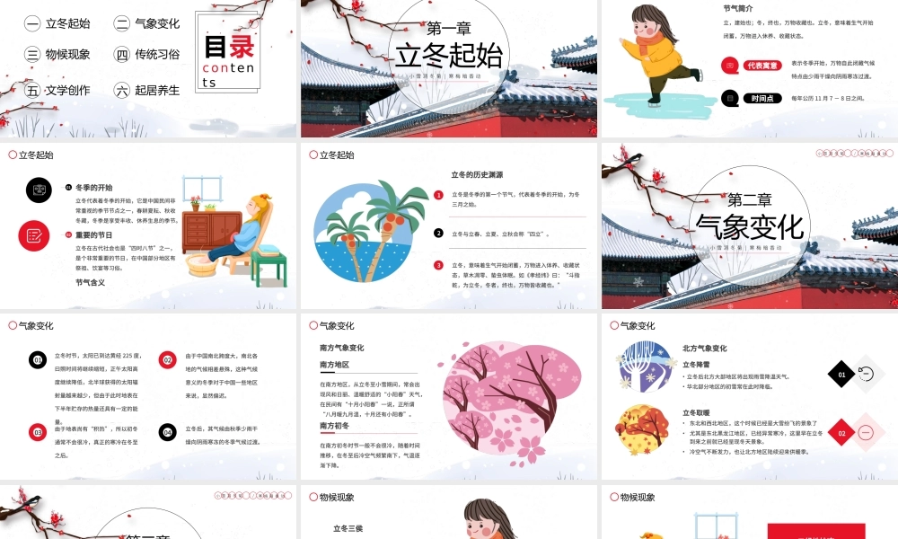 传统二十四节气立冬节气介绍PPT课件（带内容）.pptx